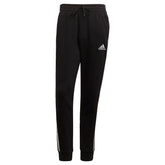 Men's Essentials French Terry Tapered-Cuff 3-Stripes Pants