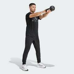 Men's Train Essentials Camo Graphic Logo Tee