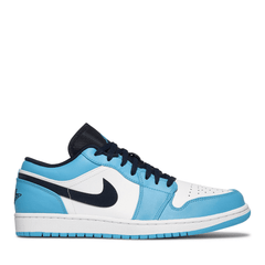 NIKE AIR JORDAN1 LOW UNIVERSITY BLUE WHITE 2021