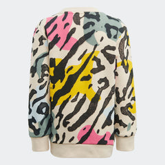 Kids' Animal Print Crew Set