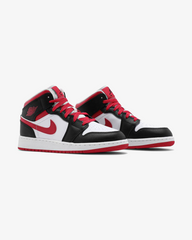 NIKE AIR JORDAN1 MID GS WHITE VERY BERRY