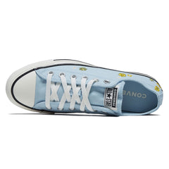 Converse Chuck Taylor All Star Ox Embroidered Florals Shoes - Clear Skies/Bright Outlook