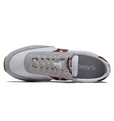 Saucony Trainer 80 Shoes - White/Maroon
