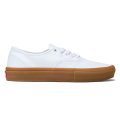 Vans Skate Authentic Shoes - White/Gum
