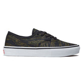 Vans Skate Authentic Shoes - Tiger Camo Green/Black