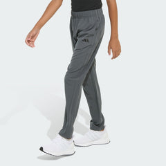Kids' adidas adidas Elastic Waistband Woven 3-Stripes Stretch Pants