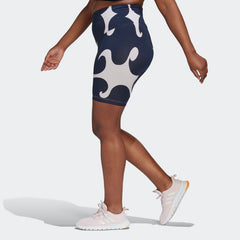 Women's Marimekko Rib Knee-Length Short Tights (Plus Size)