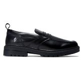Hours Is Yours Cohiba PD Lug Loafer Shoes - Black