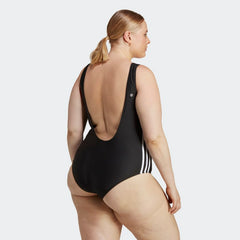 Women's Adicolor 3-Stripes Swimsuit (Plus Size)
