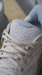 Womens HOKA Clifton 10 (Grout/Mineral Blue)