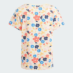 Kids' Floral Cycling Shorts and Tee Set