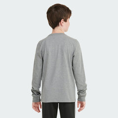 Kids' Long Sleeve Graphic Heather Tee