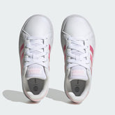 Kids' Grand Court Lifestyle Tennis Lace-Up Shoes