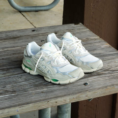 Mens Asics Gel-NYC (Cream/Fossil)