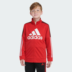 Kids' Two-Piece Contrast 3-Stripe Tricot Track Set