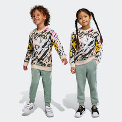 Kids' Animal Print Crew Set