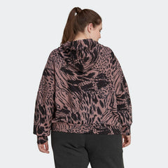 Women's Future Icons Animal Print Hoodie (Plus Size)