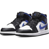 Jordan 1 Mid Little Kids' "Racer Blue"