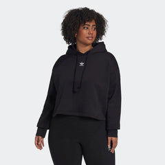 Women's Adicolor Essentials Crop Fleece Hoodie (Plus Size)