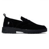 Hours Is Yours Cohiba PD Dollin Lug Loafer Shoes Shoes - Black Suede