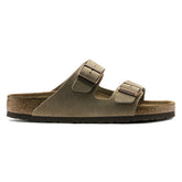 Birkenstock Arizona Soft Footbed Sandals - Taupe Suede