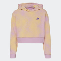 Kids' Graphic Print Crop Hoodie