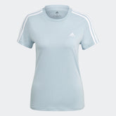 Women's adidas Essentials Slim 3-Stripes Tee