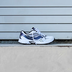 Mens Saucony Ride Millennium (White/Nightsky)