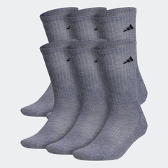 Athletic Cushioned Crew Socks 6 Pairs