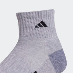 Cushioned Quarter Socks 3 Pairs