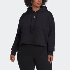 Women's Adicolor Essentials Crop Fleece Hoodie (Plus Size)