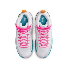 Big Kids' Air Jordan 12 Retro "White Vapor Green"