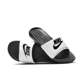 Men's Nike Victori One Slides "White Black"