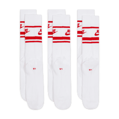 Nike Sportswear Everyday Essential Crew Socks (3 Pairs) (UNISEX)