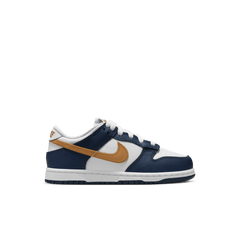 Little Kids' Nike Dunk Low "Midnight Navy Wheat"
