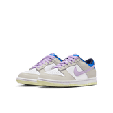 Big Kids' Nike Dunk Low "Khaki Blue Pink"