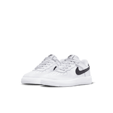 Little Kids' Nike Force 1 Low EasyOn "White Black"