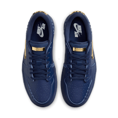 Women's Air Jordan 1 Low Method of Make "Navy Metallic Gold"
