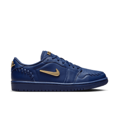 Women's Air Jordan 1 Low Method of Make "Navy Metallic Gold"