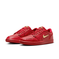 Women's Air Jordan 1 Low Method of Make "Gym Red Metallic Gold"