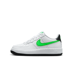 Big Kids' Nike Air Force 1 "White Green Strike"