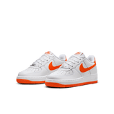 Big Kids' Nike Air Force 1 "White Safety Orange"