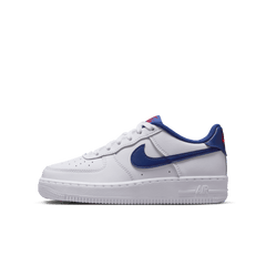 Big Kids' Nike Air Force 1 "White Deep Royal Blue"