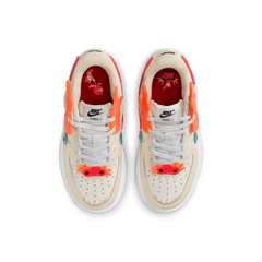 Little Kids' Nike Force 1 Low Easyon "Year of the Dragon Bright Crimson"
