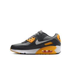 Big Kids' Nike Air Max 90 "Smoke Grey Yellow"