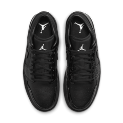 Women's Air Jordan 1 Low SE "Black Croc"