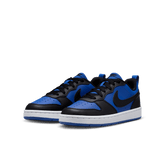 Big Kids' Nike Court Borough Low Recraft "Game Royal Black"