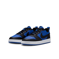 Big Kids' Nike Court Borough Low Recraft "Game Royal Black"