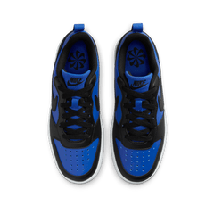 Big Kids' Nike Court Borough Low Recraft "Game Royal Black"