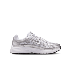 Big Kids' Nike P-6000 "White & Metallic Silver"